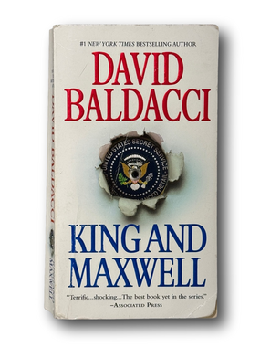 3/$12 King And Maxwell by David Baldacci